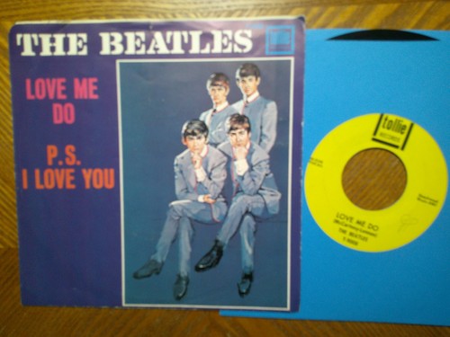 Tollie record sleeve - 45, w/sleeve/the