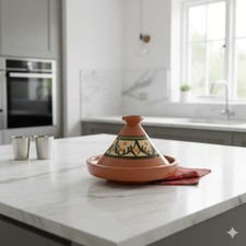 Tajine M 22 cm in Terracotta