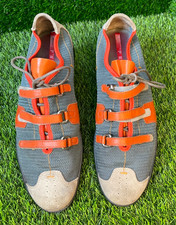 Prada Mens Gray/Orange Mesh