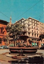 Cartolina milano piazza - cartolina,