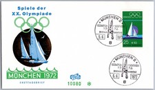Bund FDC Olimpiadi Monaco 1972
