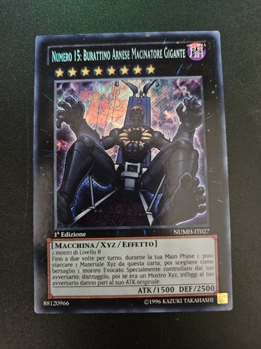Yugioh numero burattino - numero, 15:
