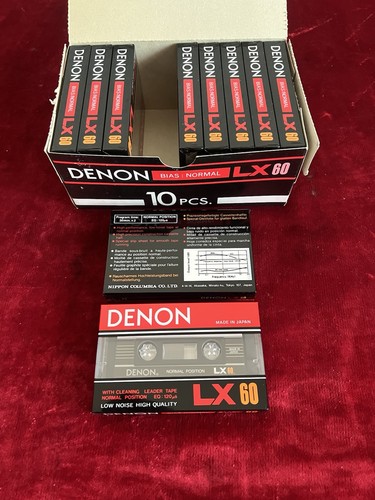 Denon leer cassette - denon, mc