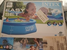 piscina Intex misure 3.05x 76, copritelo piscina, pompa, filtri polpa/Pastiglie