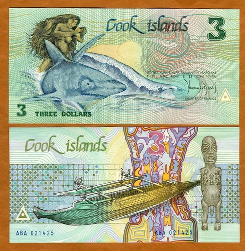 Isole cook nd - cook,, $3,