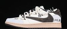 NIKE AIR JORDAN 1 RETRO LOW T.S MLB REVERS MOCHA FRAGMENT DESIGN MARRONE TG 44