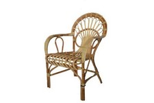 Poltrona rattan naturale - rattan,