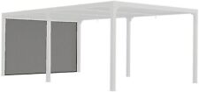 Tenda accessoria per Pergola bioclimatica PER 360x300 e 360x600 con binario per 