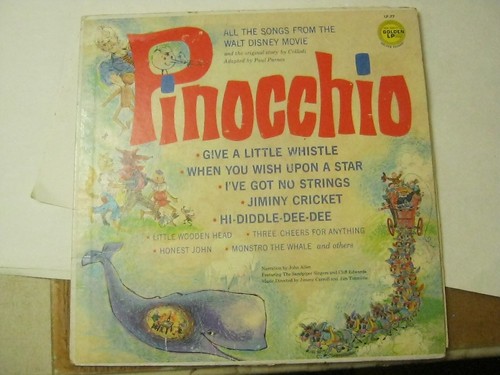 Pinocchio album disney - pinocchio,, album,