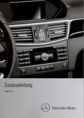 Mercedes audio manuale - audio, 50