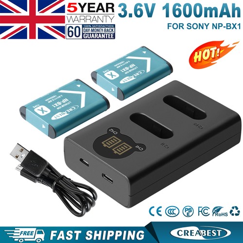 Bx1 batteria - 2x, np-bx1