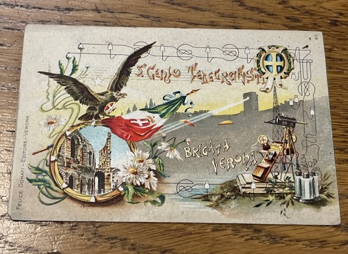 Cartolina viaggiata 1917 - 💚,