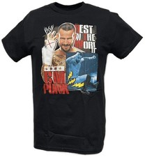 T-shirt nera uomo CM Punk Best