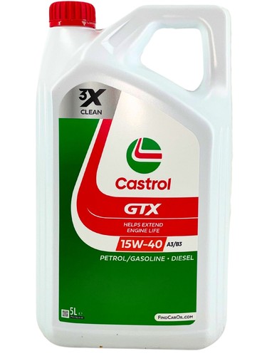 Castrol gtx 15w - castrol,