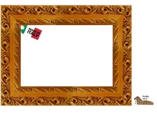 Cornice in legno traforata