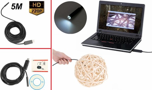 Endoscopio usb sonda - 5m,