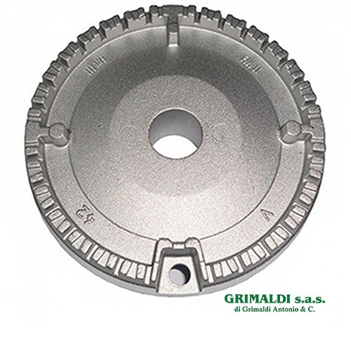 Bruciatore alluminio foro - alluminio, 1