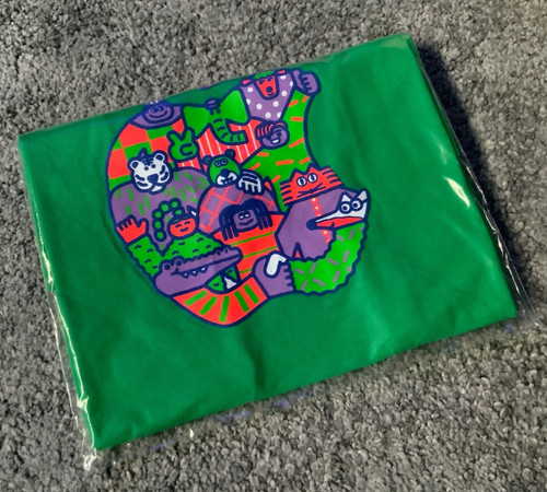 Shirt apple kids logo - apple, taglia