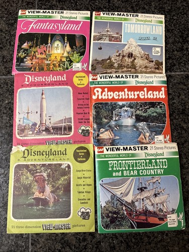 Disneyland view master reels - view,