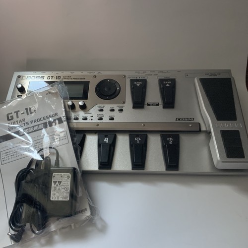 Boss guitar effects - boss, gt-10