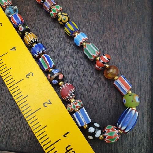 Vintage multicolore perline
