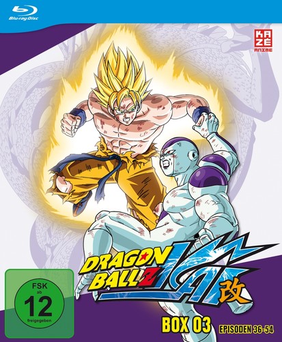 Dragonball kai box blu - z, blu-ray