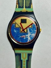 SWATCH Blue Flamingo GN114