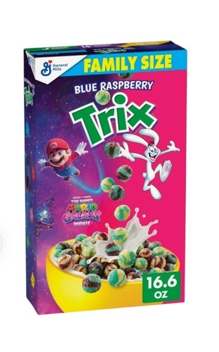 Trix Colazione Cereali Blu
