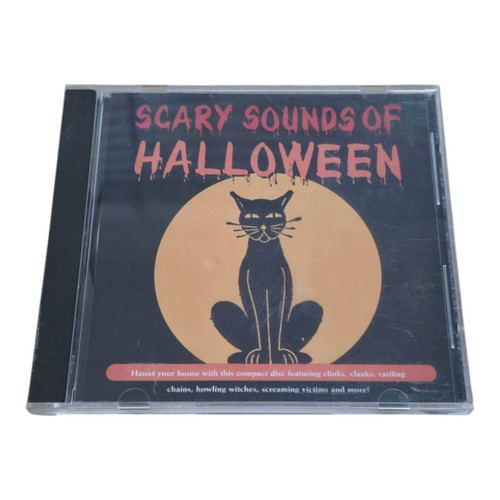 Scary sounds halloween cd - scary, of