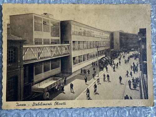 Olivetti ivrea cartolina con - olivetti, :