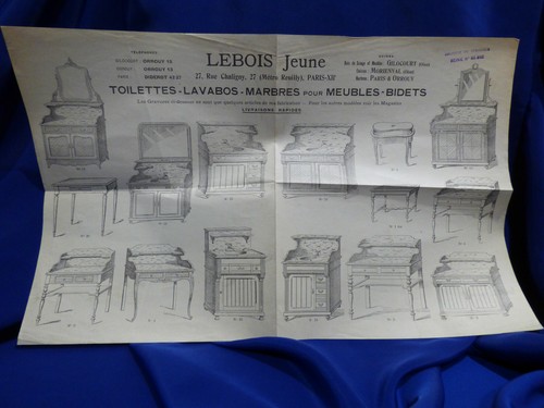 Lebois jeune 1924 - lebois, depliant