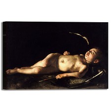 Caravaggio amorino dormiente