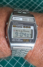 Rare Vintage (1979) Seiko A158-5040 LCD Watch Japan *Working Good Condition*