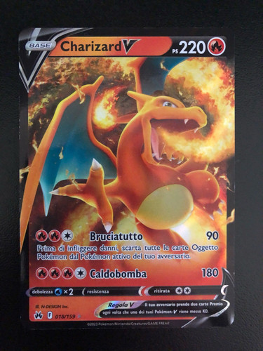 Carta pokemon charizard - pokemon,