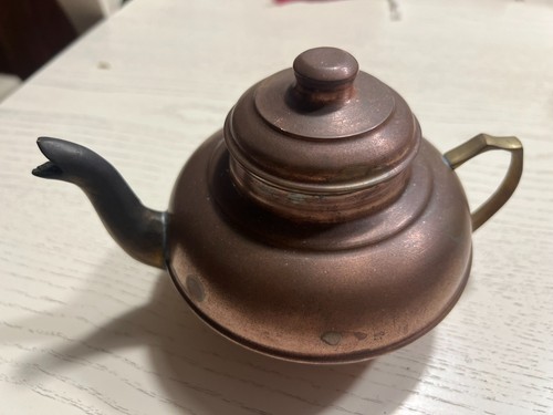 Teiera vintage rame - teiera,