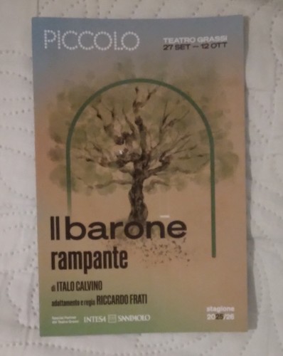 Cartolina barone rampante - il,