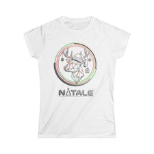 maglietta natalizia con design