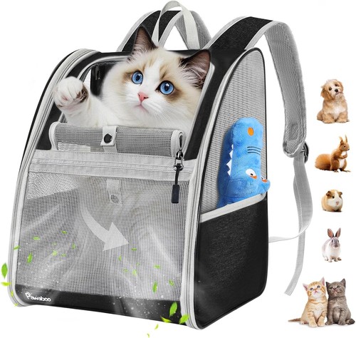 Pawaboo zaino per gatti cani - zaino,