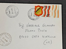 2004 ISOLATO 1200 £. ITALIA '90  SU LETTERA IN FERMO POSTA PAGATA DAL MITTENTE