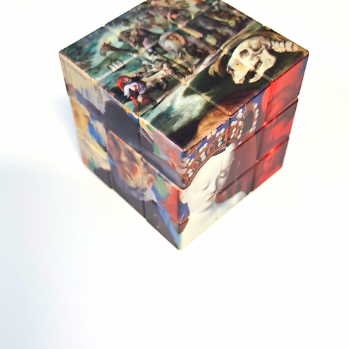 Puzzle 3x3x3 art - puzzle,