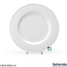PIATTO SATURNIA PIANO CM