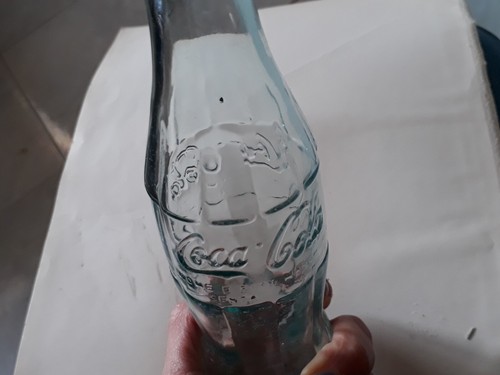 Vecchia bottiglia coca cola - bottiglia,