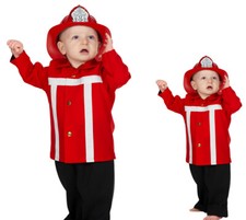 Costume pompiere wilbers rosso - wilbers,