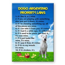 Dogo Argentino Property Laws