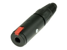 Neutrik NJ3FC6-BAG TRS Socket. Contatto Argento Connettore Jack Femmina 1/4"