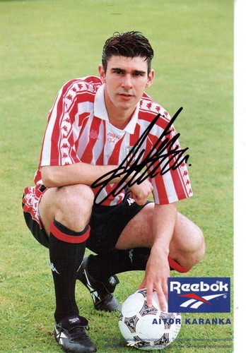 Autografo aitor karanka - -,