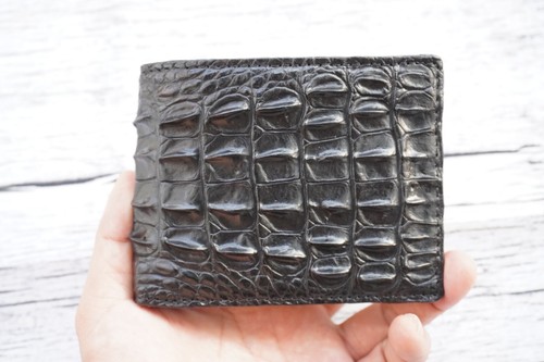 Portafoglio uomo bifold nero