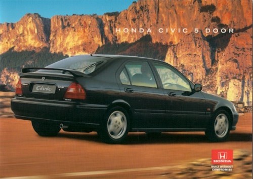 Honda civic 1996 brochure - 1996,