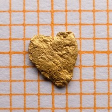 Pepita d'oro naturale italiana