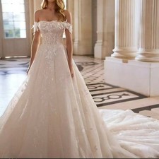 Abito da sposa A-Line con jack